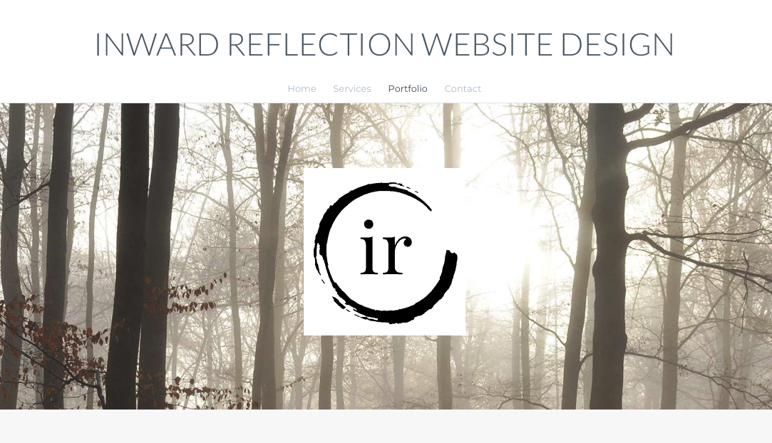Inward Reflection Website Design Website